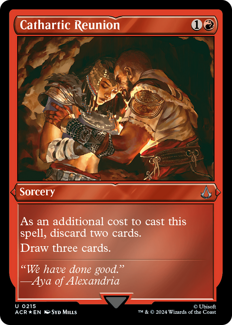 Cathartic Reunion (ACR-215)  Etched Foil - Assassin's Creed
