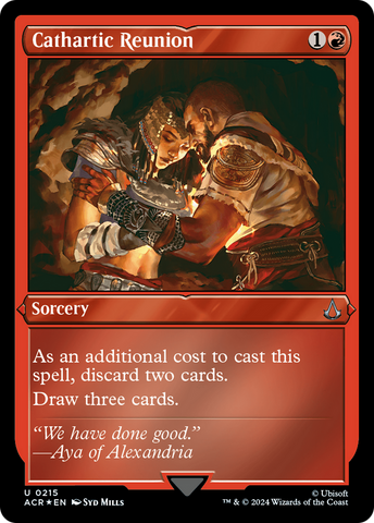 Cathartic Reunion (ACR-215)  Etched Foil - Assassin's Creed
