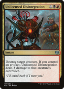 Unlicensed Disintegration (KLD-187)  Foil - Kaladesh