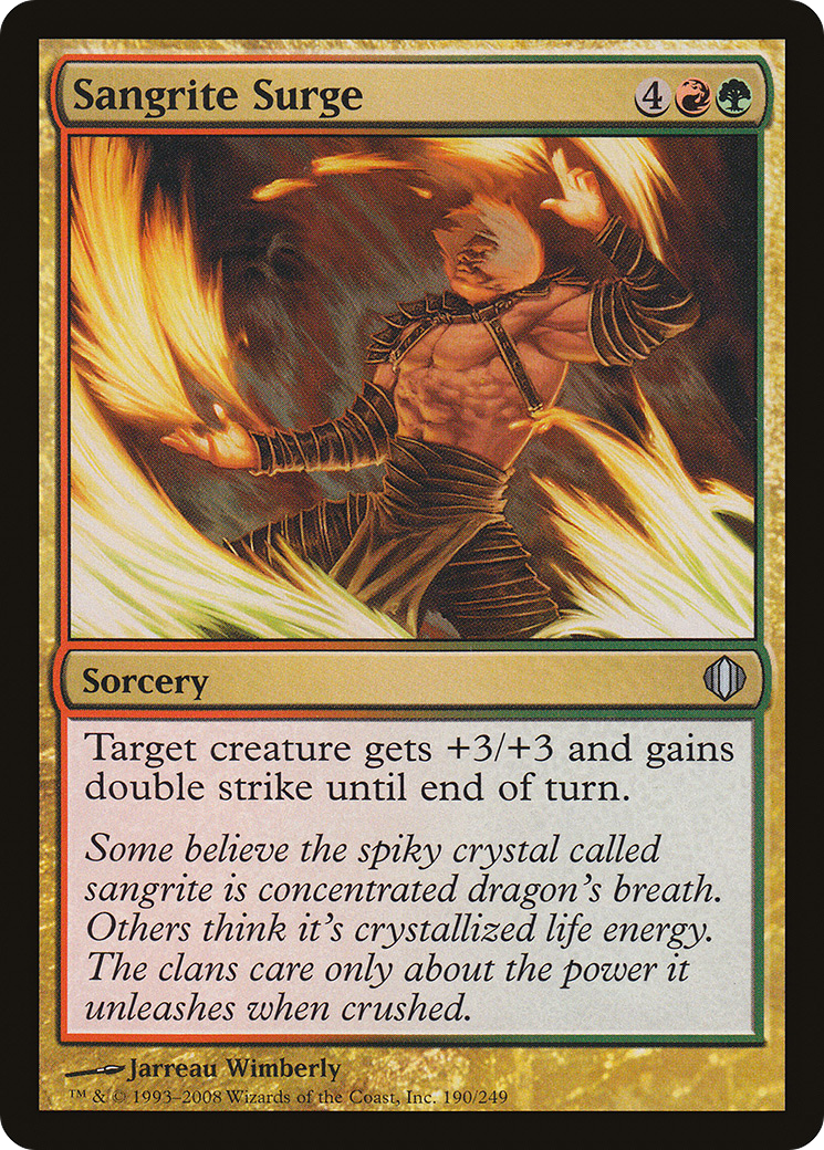 Sangrite Surge (ALA-190)  - Shards of Alara