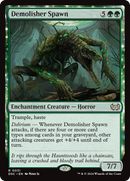 Demolisher Spawn (DSC-031)  - Duskmourn: House of Horror Commander: (enchantment)