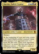 Davros, Dalek Creator (Surge Foil) (WHO-606)  Foil - Doctor Who
