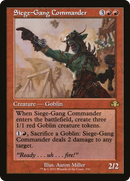 Siege-Gang Commander (Retro Frame) (DMR-330)  - Dominaria Remastered