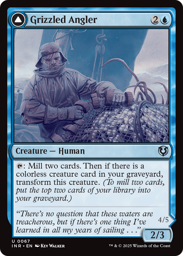 Grizzled Angler (INR-067)  Foil - Innistrad Remastered