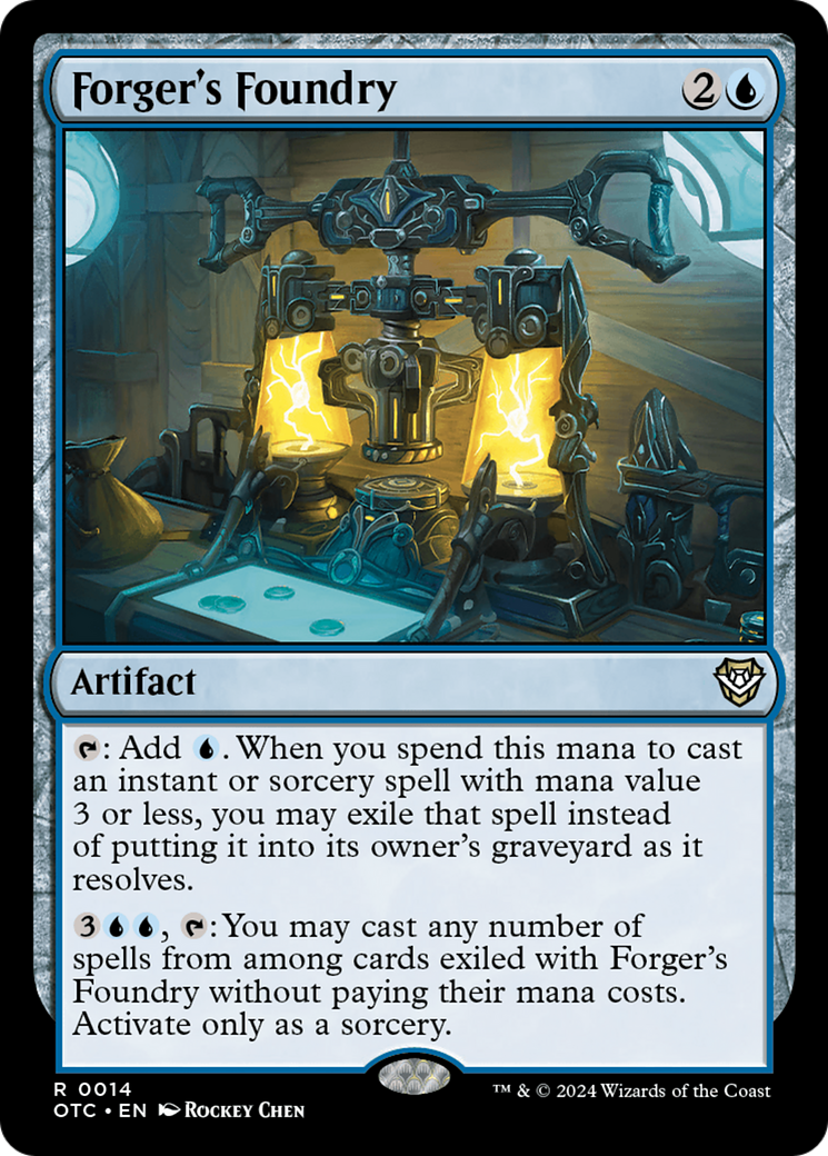 Forger's Foundry (OTC-014)  - Outlaws of Thunder Junction Commander