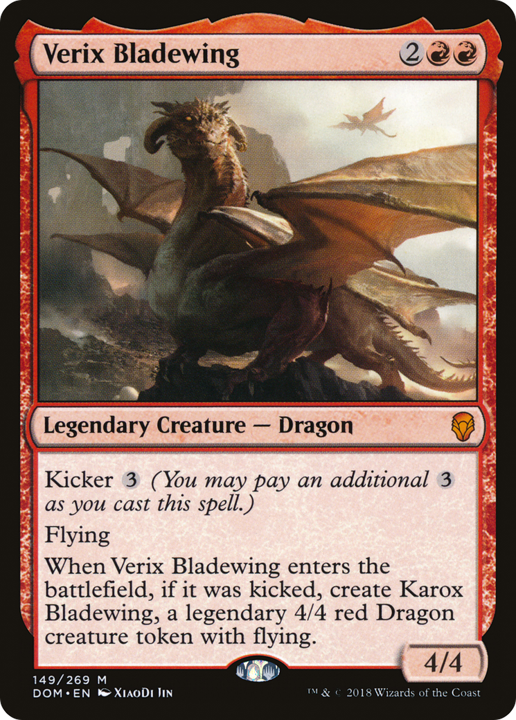 Verix Bladewing (DOM-149)  Foil - Dominaria