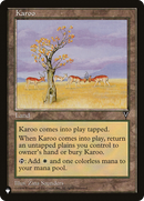 Karoo (VIS) (LIST-VIS-165)  - The List