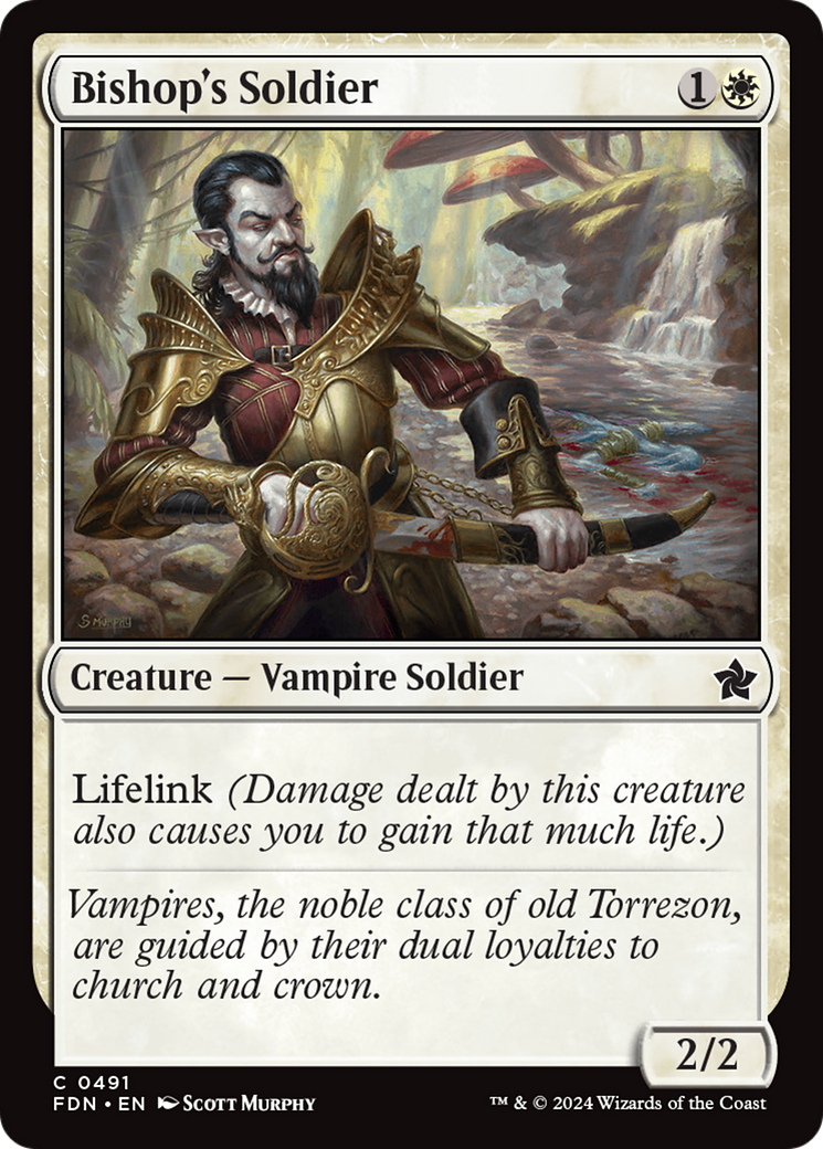 Bishop's Soldier (FDN-491)  - Foundations