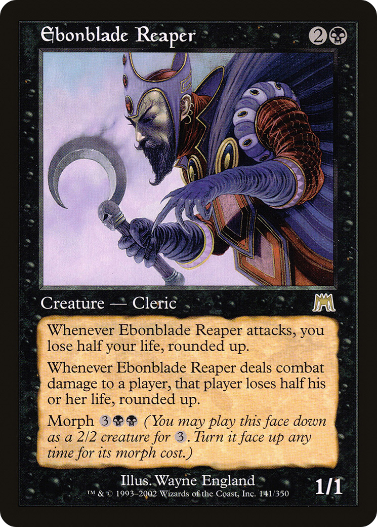 Ebonblade Reaper (ONS-141)  Foil - Onslaught