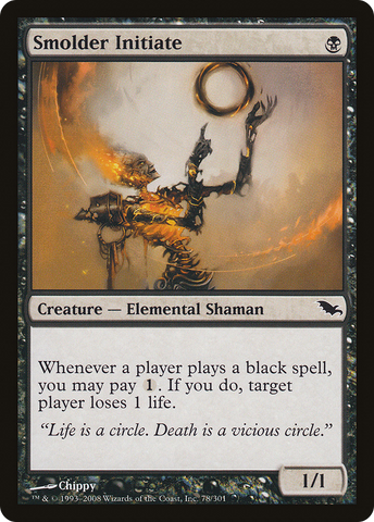 Smolder Initiate (SHM-078)  - Shadowmoor