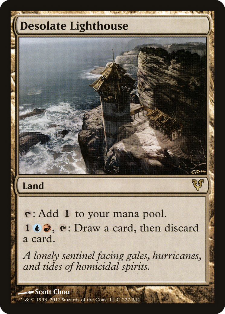 Desolate Lighthouse (AVR-227)  Foil - Avacyn Restored