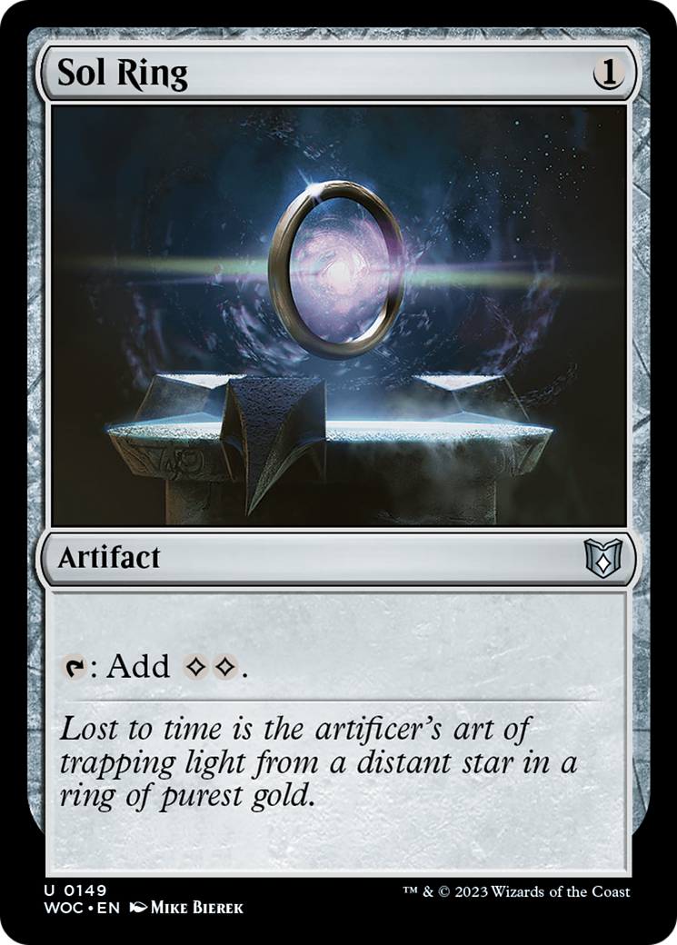 Sol Ring (WOC-149)  - Wilds of Eldraine Commander
