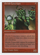 Orcish Conscripts (5ED-)  - Fifth Edition