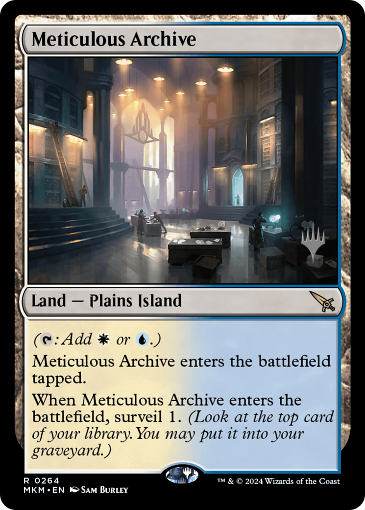 Meticulous Archive (PPMKM-264)  - Murders at Karlov Manor Promos