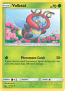Volbeat 017  - Reverse Holofoil SM  Celestial Storm - Uncommon