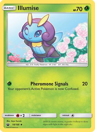 Illumise 018  SM  Celestial Storm - Uncommon
