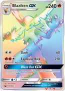 Blaziken GX (Secret) 170  - Holofoil SM  Celestial Storm - Secret Rare
