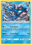 Kyogre 046  - Holofoil SM  Celestial Storm - Holo Rare