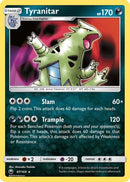 Tyranitar 087/168  - Reverse Holofoil SM  Celestial Storm - Holo Rare