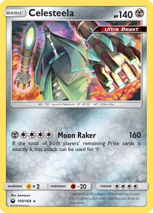 Celesteela 100  - Reverse Holofoil SM  Celestial Storm - Holo Rare