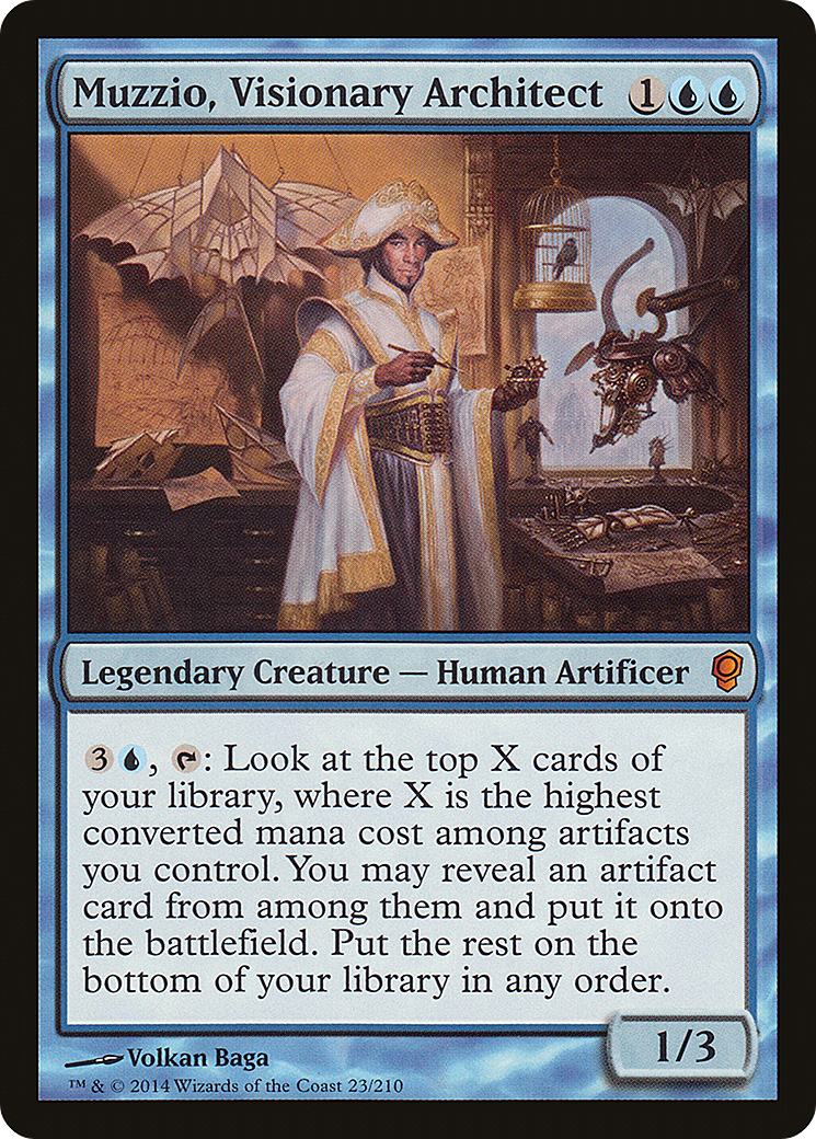 Muzzio, Visionary Architect (CNS-023)  - Conspiracy