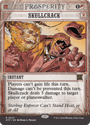 Skullcrack (OTP-027)  Foil - Breaking News: (Showcase) (Borderless)