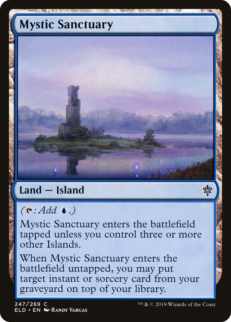 Mystic Sanctuary (ELD-247)  Foil - Throne of Eldraine