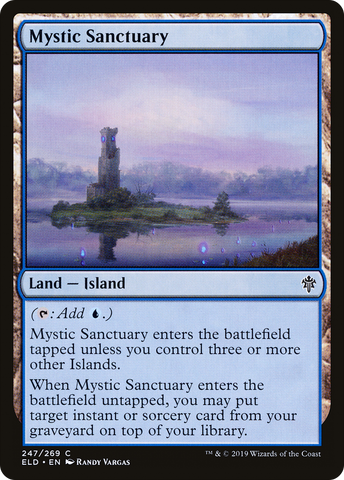 Mystic Sanctuary (ELD-247)  Foil - Throne of Eldraine