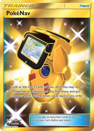 PokeNav (Secret) 181  - Holofoil SM  Celestial Storm - Secret Rare
