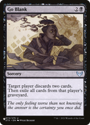 Go Blank (LIST-STX-72)  - The List