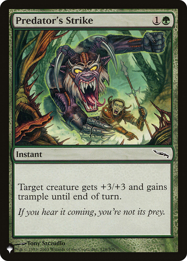 Predator's Strike (LIST-MRD-128)  - The List