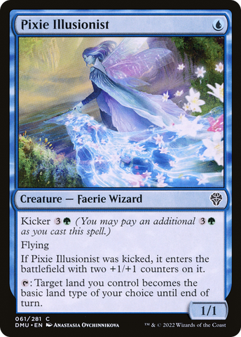 Pixie Illusionist (DMU-061)  - Dominaria United