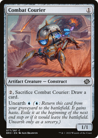 Combat Courier (BRO-077)  - The Brothers' War