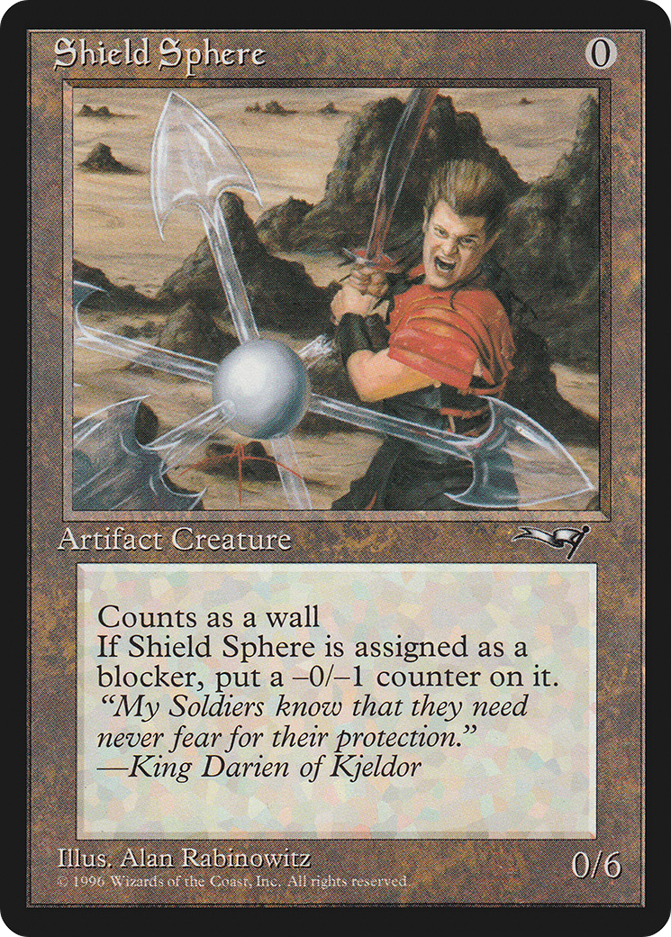Shield Sphere (ALL-172)  - Alliances