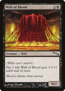 Wall of Blood (MRD-082)  Foil - Mirrodin