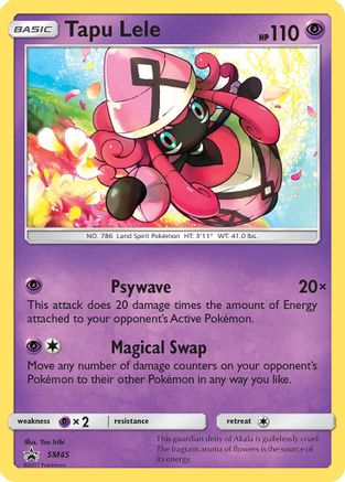 Tapu Lele SM45  - Holofoil SM Promos