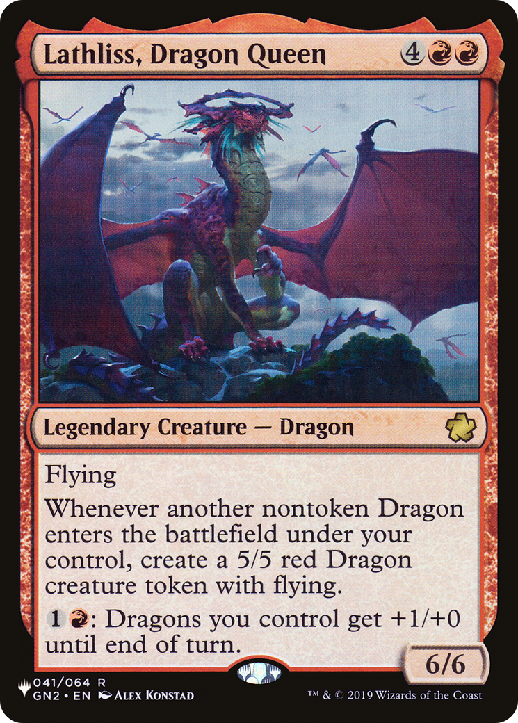 Lathliss, Dragon Queen (LIST-041/064)  - The List