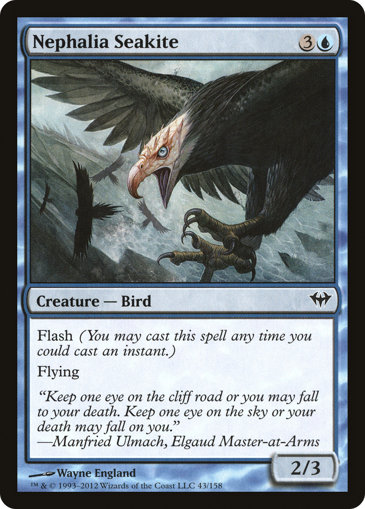 Nephalia Seakite (DKA-043)  Foil - Dark Ascension