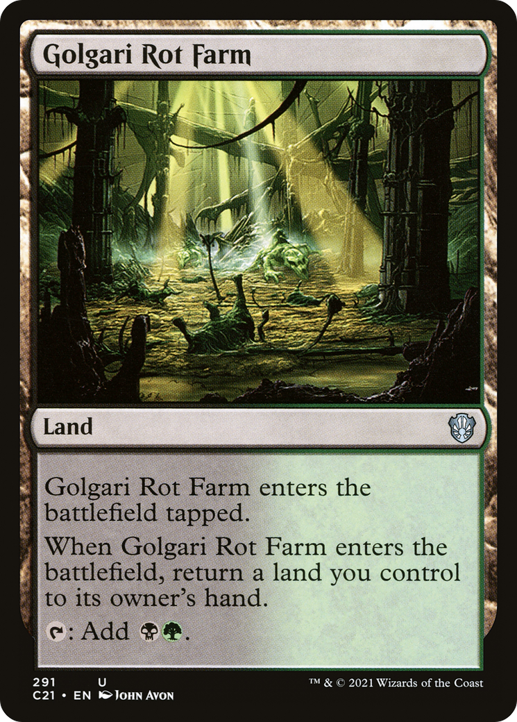 Golgari Rot Farm (C21-291)  - Commander 2021