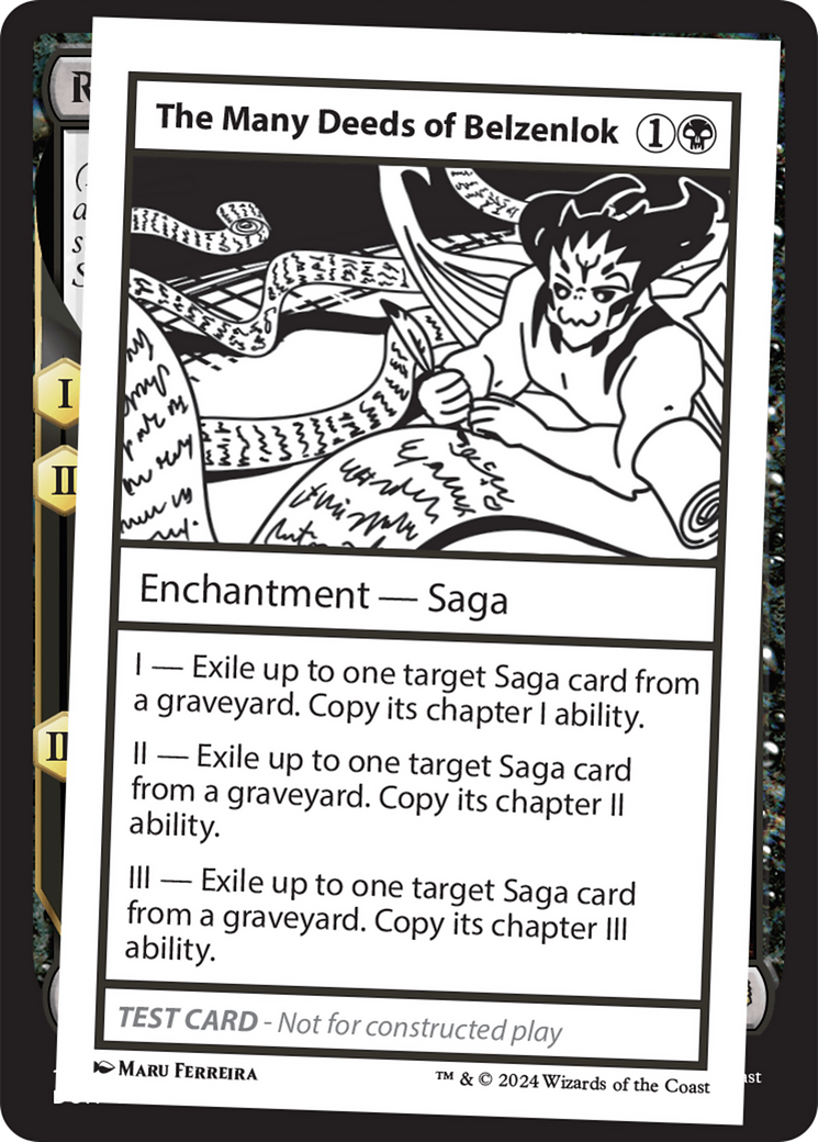 The Many Deeds of Belzenlok (MB2PC-)  - Mystery Booster 2