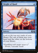 Sleight of Hand (UMA-070)  Foil - Ultimate Masters