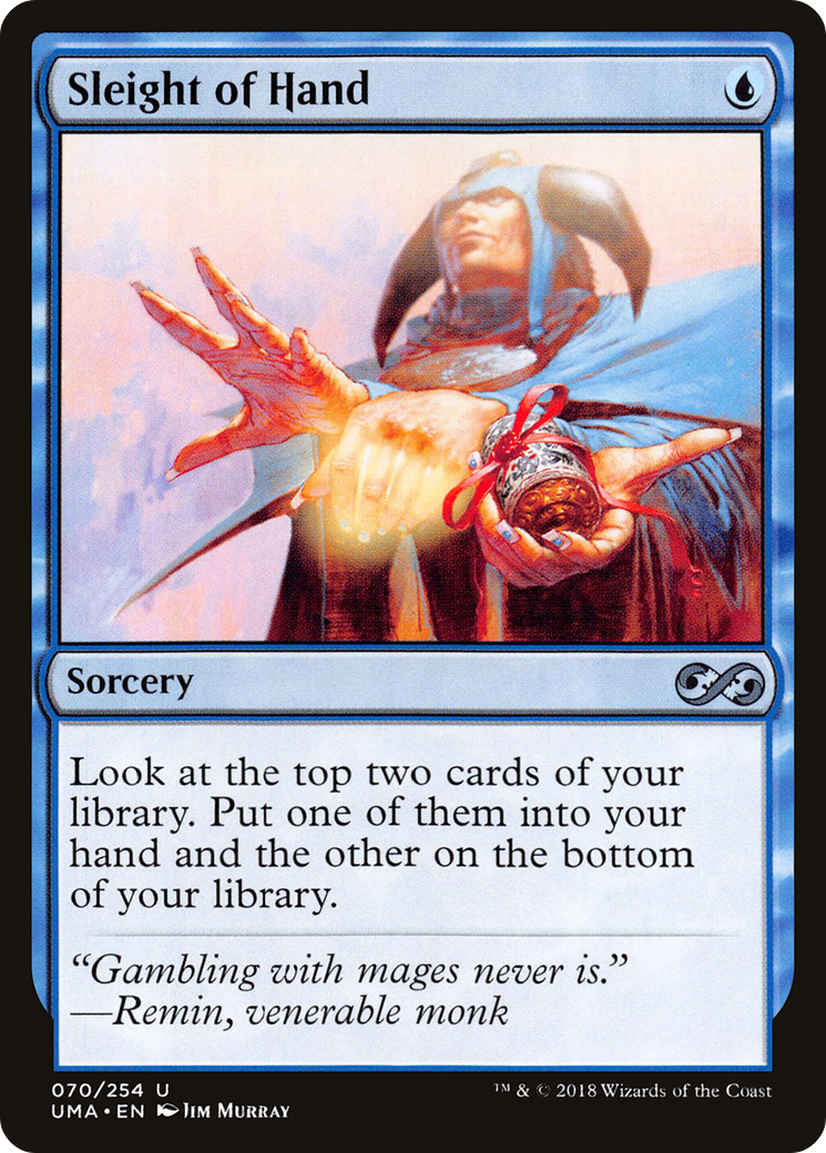 Sleight of Hand (UMA-070)  Foil - Ultimate Masters