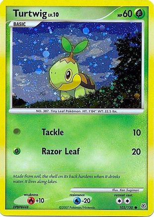 Turtwig (Cosmos Holofoil)  - Holofoil League & Championship Cards