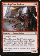 Burning-Yard Trainer (ELD-117)  - Throne of Eldraine