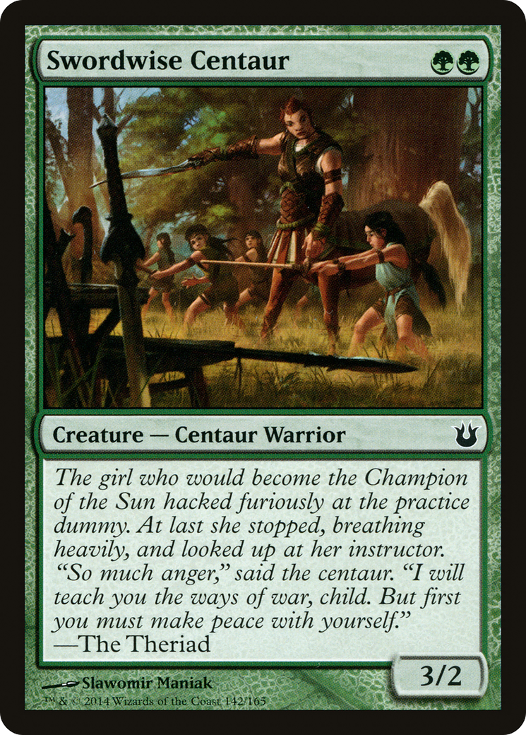 Swordwise Centaur (BNG-142)  - Born of the Gods