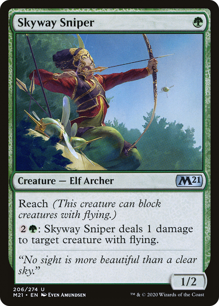 Skyway Sniper (M21-206)  - Core Set 2021