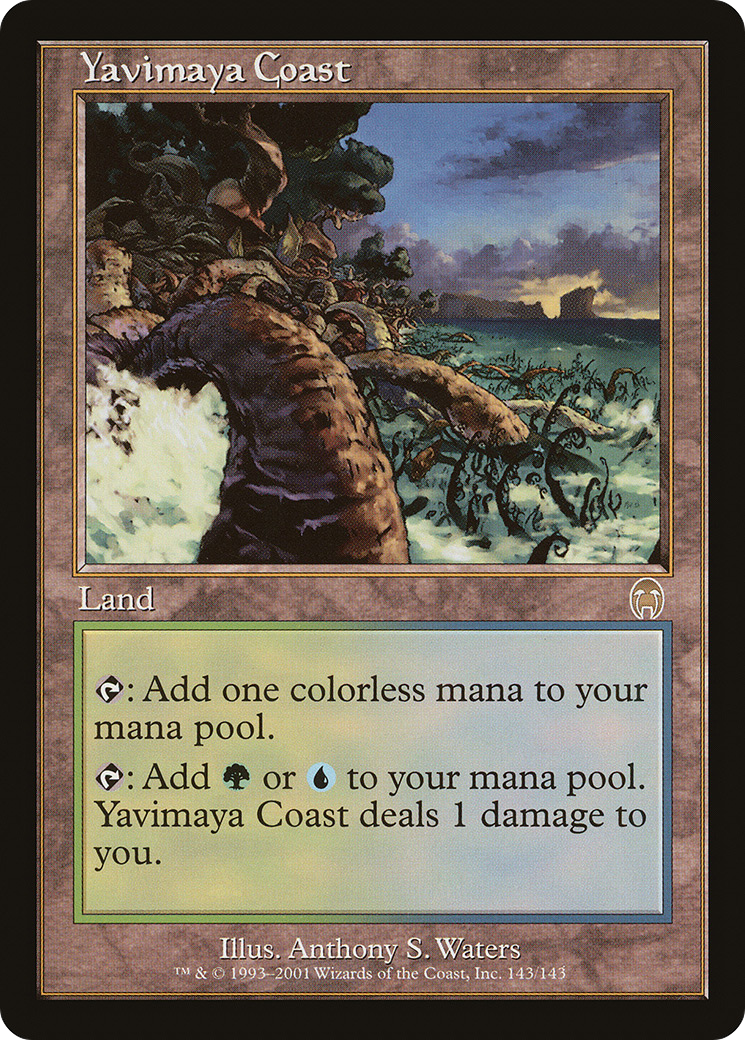 Yavimaya Coast (APC-143)  Foil - Apocalypse
