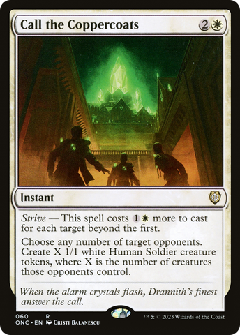 Call the Coppercoats (ONC-060)  - Phyrexia: All Will Be One Commander