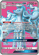 Alolan Ninetales GX (Full Art) 205  - Holofoil SM  Lost Thunder - Ultra Rare