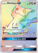 Mimikyu GX (Secret) 226  - Holofoil SM  Lost Thunder - Secret Rare